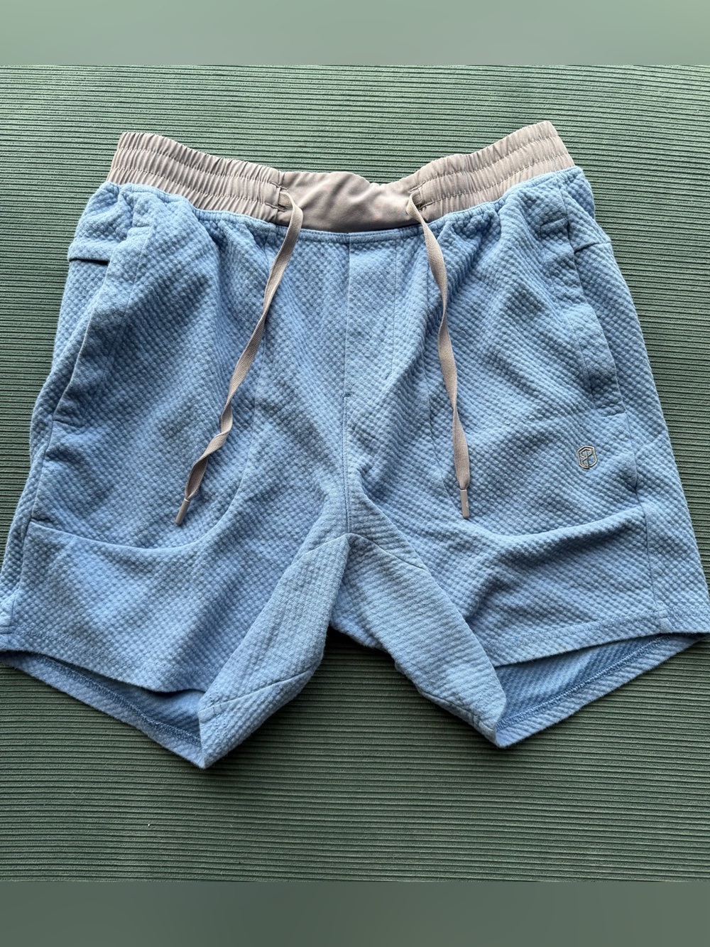 EUC Born Primitive Cloud Shorts Workout Gym Training Athletic Running Men’s Blue